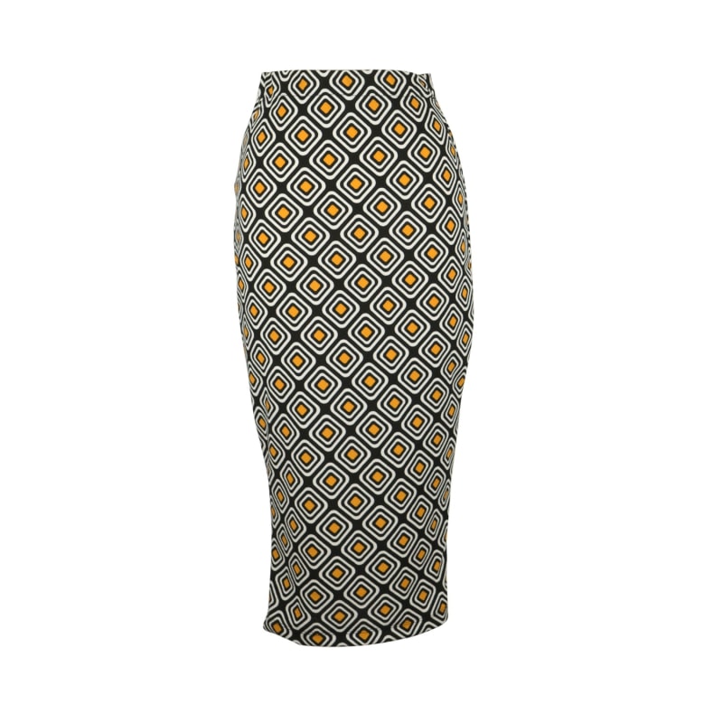 Thumbnail of Geogram Pencil Skirt image