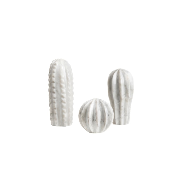 Thumbnail of Cactus Set - White Marble image