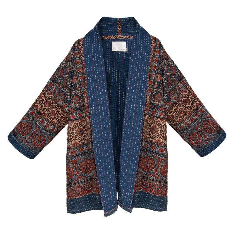 Thumbnail of Maha Day Coat In Indigo image