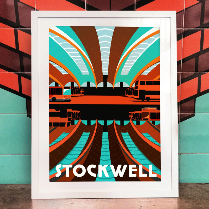 Thumbnail of Stockwell London Art Print image