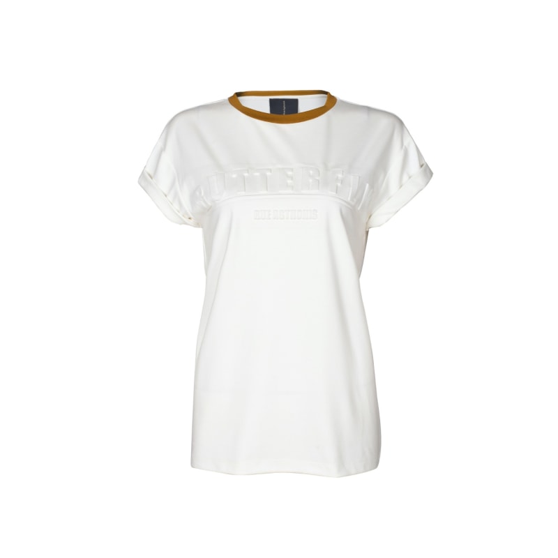 Thumbnail of White Letter Print T-Shirt image