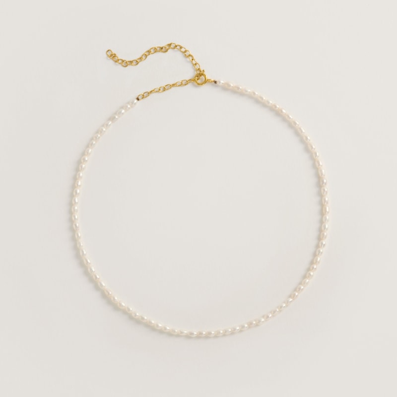 Thumbnail of Rice Pearl Necklace image