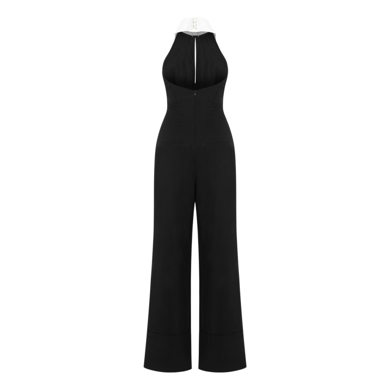 Thumbnail of Halter Neck Wide Leg Jumpsuit image