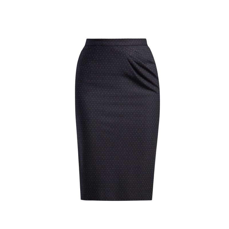 Thumbnail of Hampstead Jacquard Jersey Tailored Pencil Skirt image