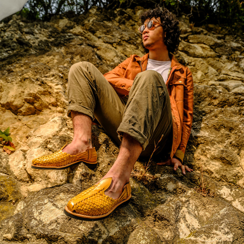 Thumbnail of Hand Crafted Explorer Loafer In Yellow image