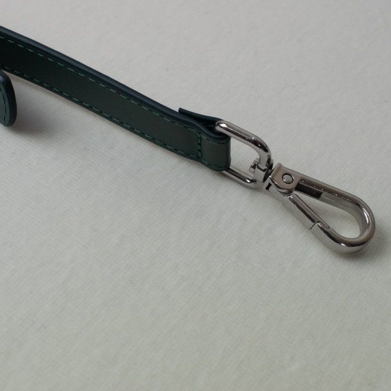 Thumbnail of Handmade Adjustable Mini Shoulder Bag - Dark Green image