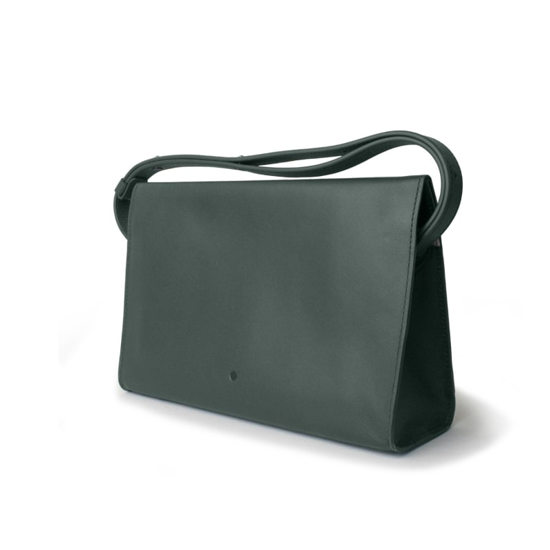 Dark green shoulder bag sale