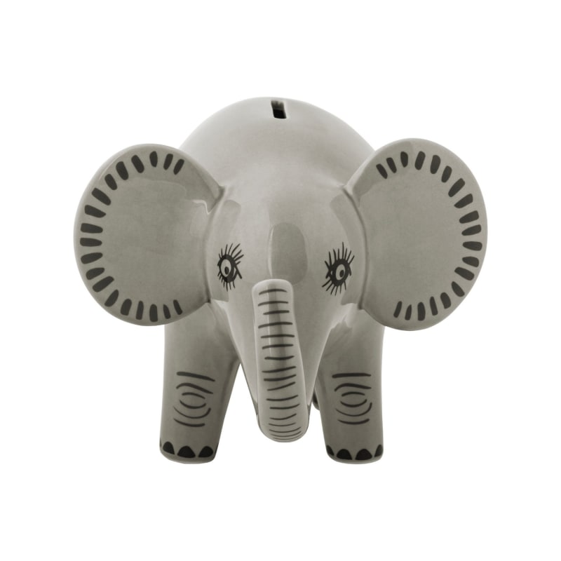 Thumbnail of Handmade Ceramic Elephant Money Box image