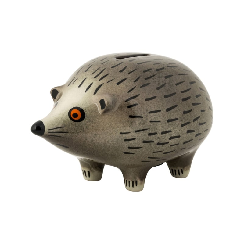 Thumbnail of Handmade Ceramic Hedgehog Money Box image