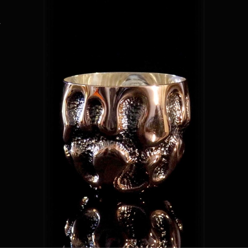 Thumbnail of Handmade Chased Copper Mug Tumbler Zy - One Of A Kind Collection image