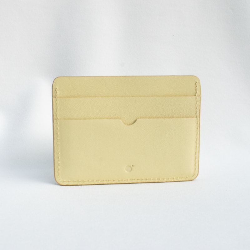 Thumbnail of Handmade Leather Card Case - French Vanilla image