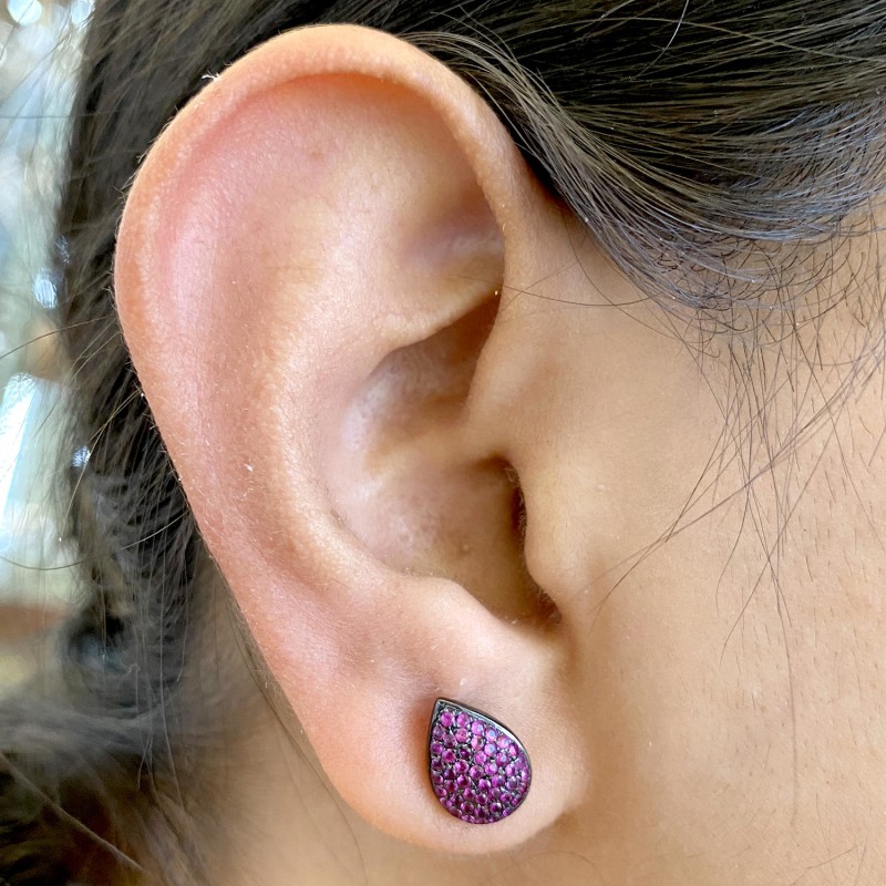 Homemade outlet stud earrings