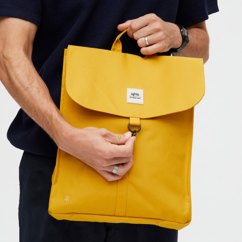 Handy Mini Backpack New Mustard Lefrik Wolf Badger