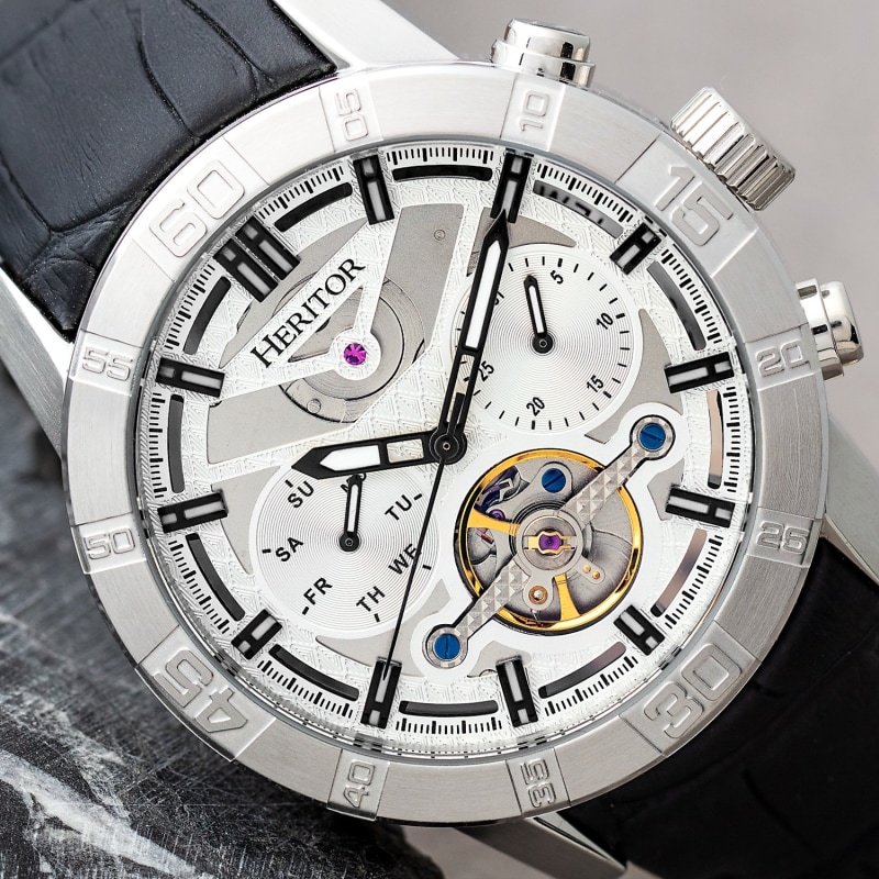 Heritor hamilton watch deals