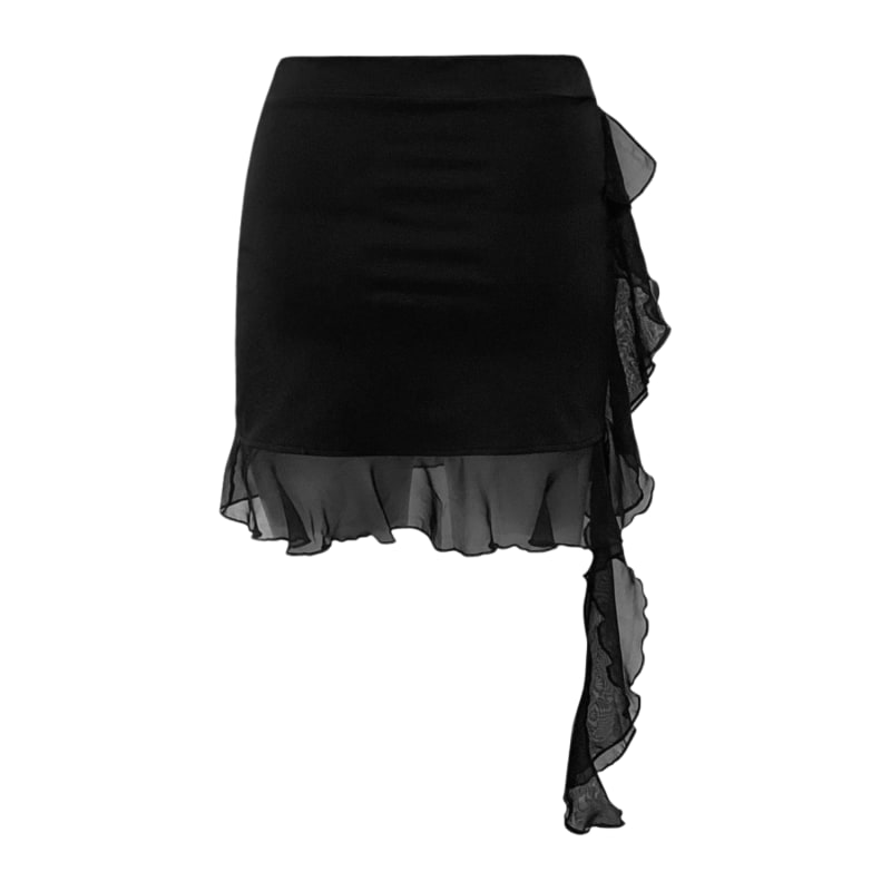 Thumbnail of Harper Asymmetric Mini Skirt image