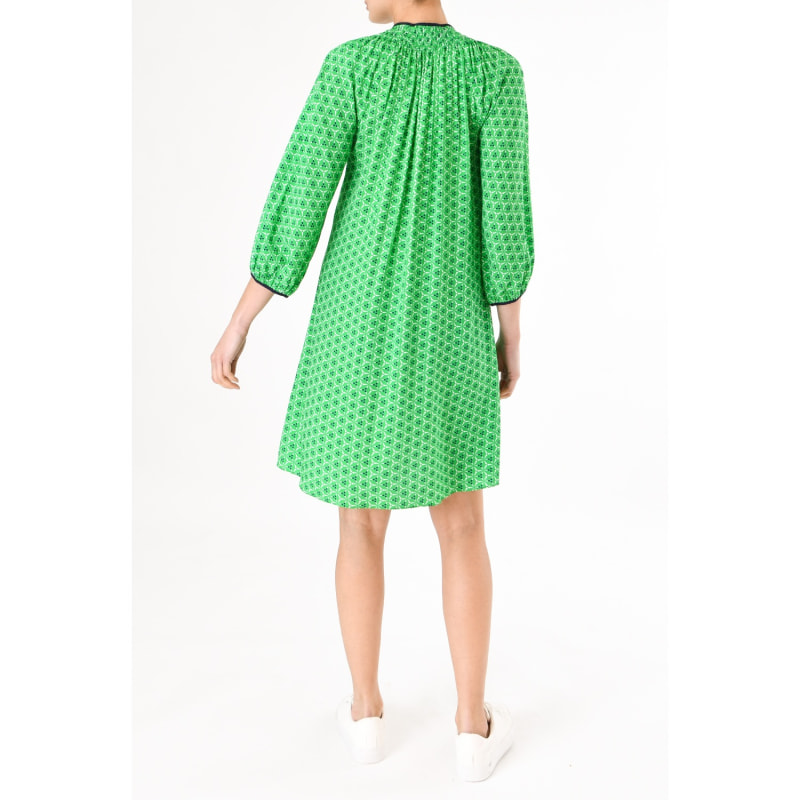 Thumbnail of Hartford Dress Green Spinning Print image