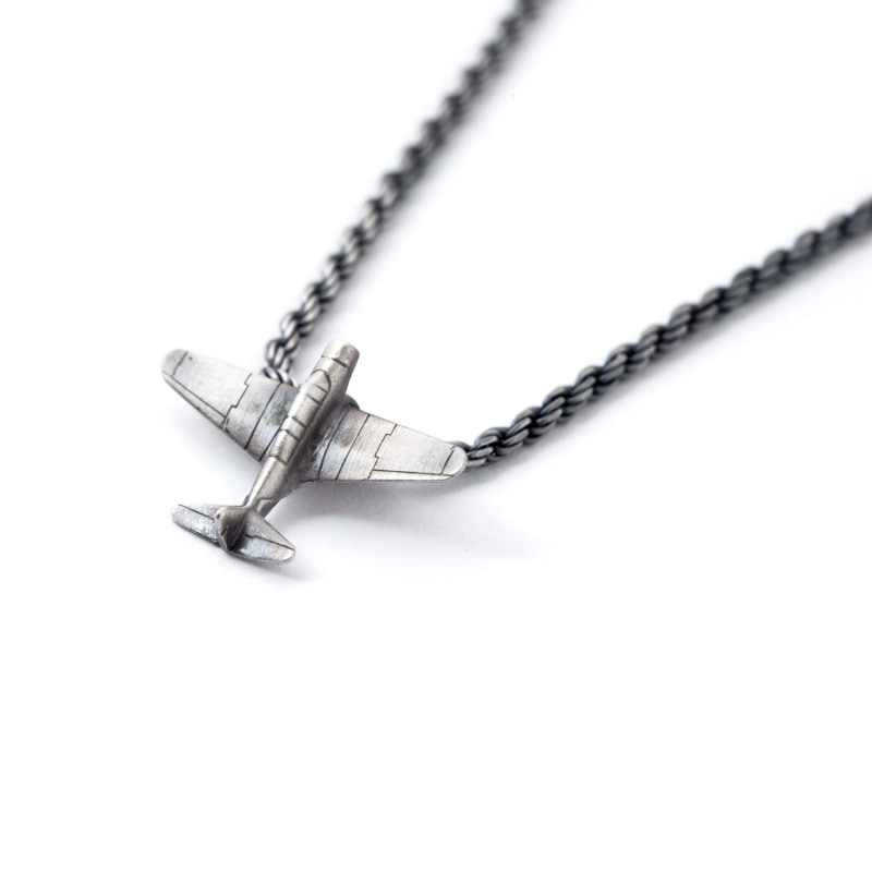 Airplane Pendant Necklace