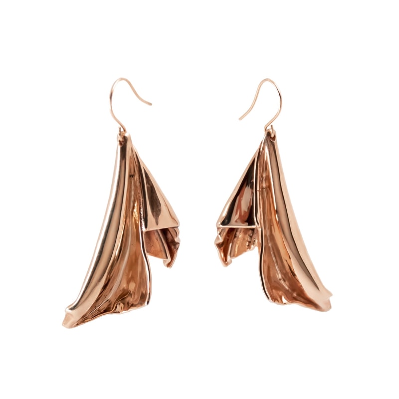 Thumbnail of En L'Air Statement Earrings In Rose Gold image