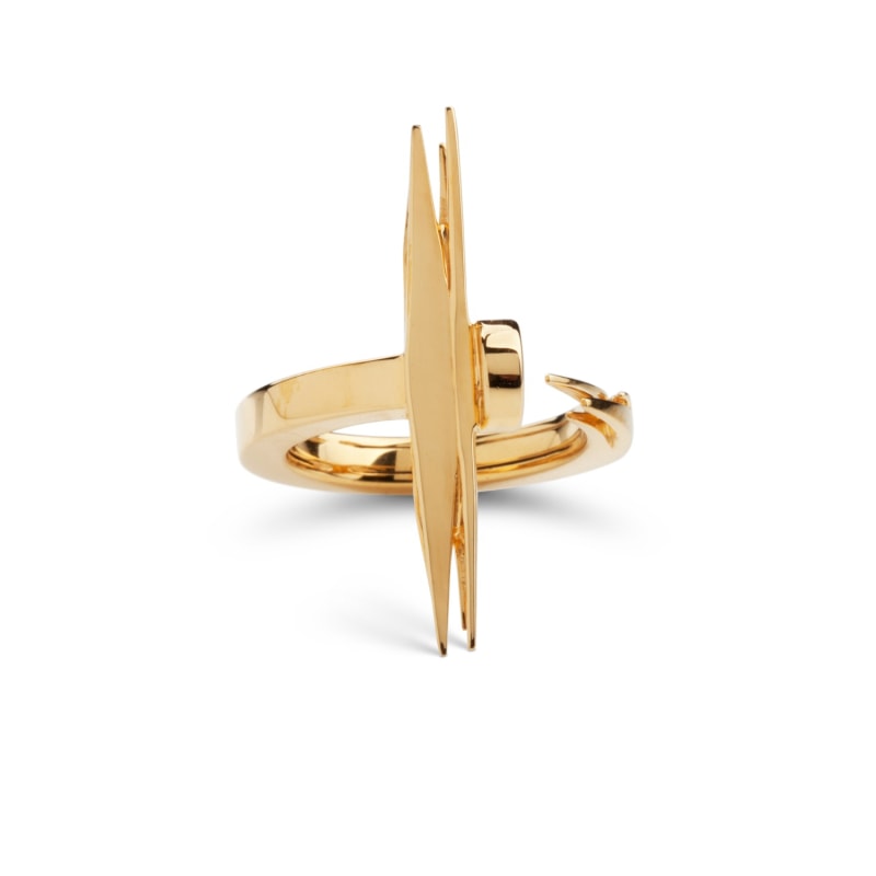 Thumbnail of Nail Ring Gold image