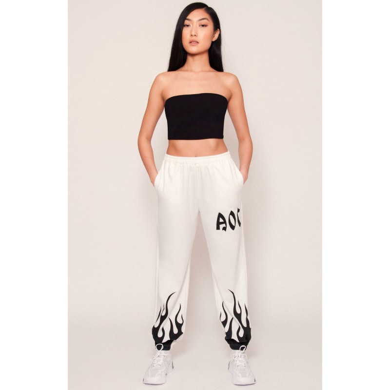 Thumbnail of White Luna Joggers image