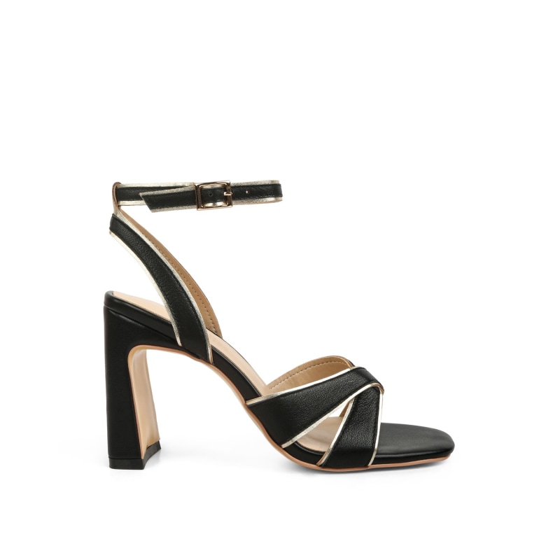Slim block heel sales
