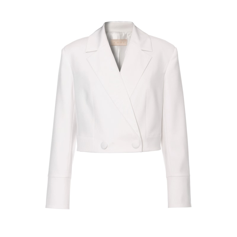 Thumbnail of Heidi Aesthetic White Short Blazer image