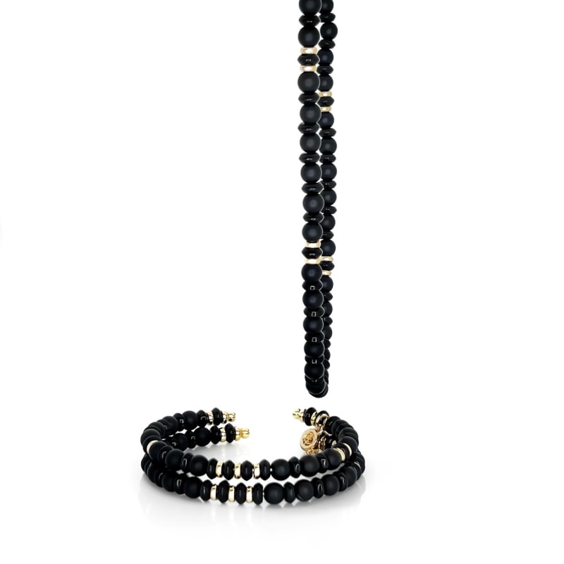 Thumbnail of Helena Black Onyx Necklace image