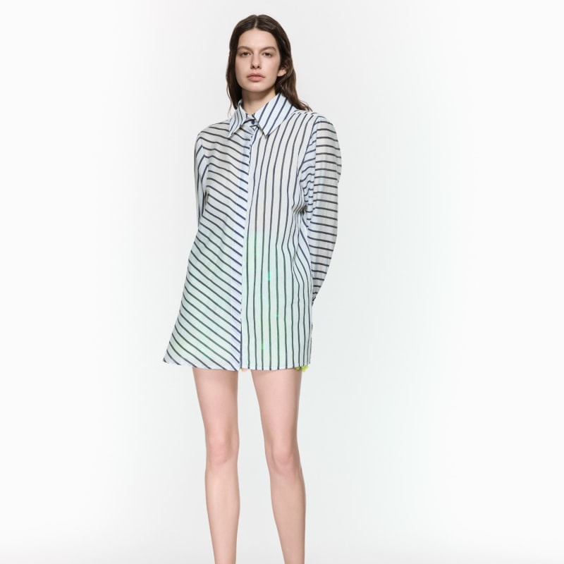 Thumbnail of Helix Striped Shirt image