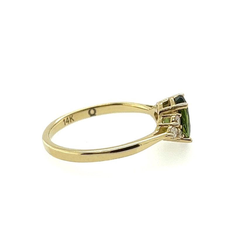 Thumbnail of Helly Gold & Green Tourmaline image