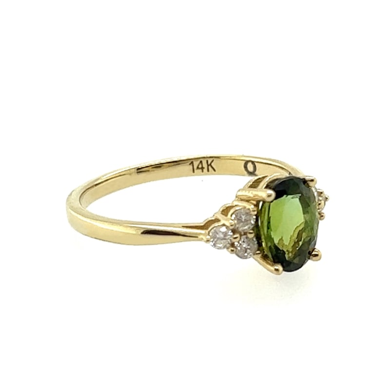 Thumbnail of Helly Gold & Green Tourmaline image