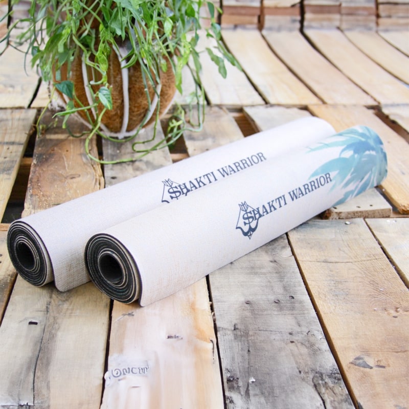 Hemp Yoga Mat - Samskara, Shakti Warrior