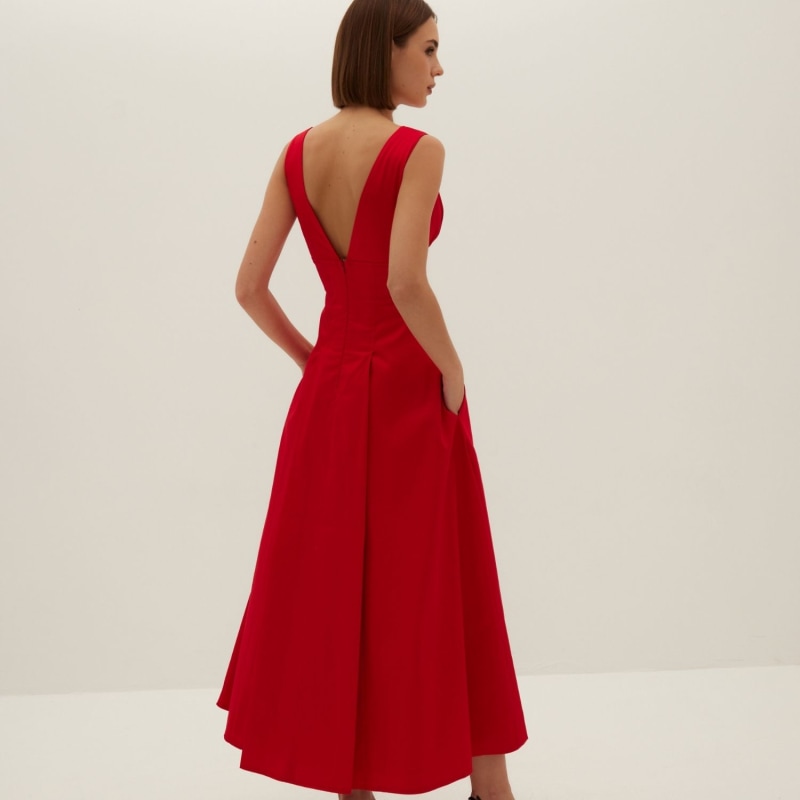 Thumbnail of Hervanr Renee Dress Red image