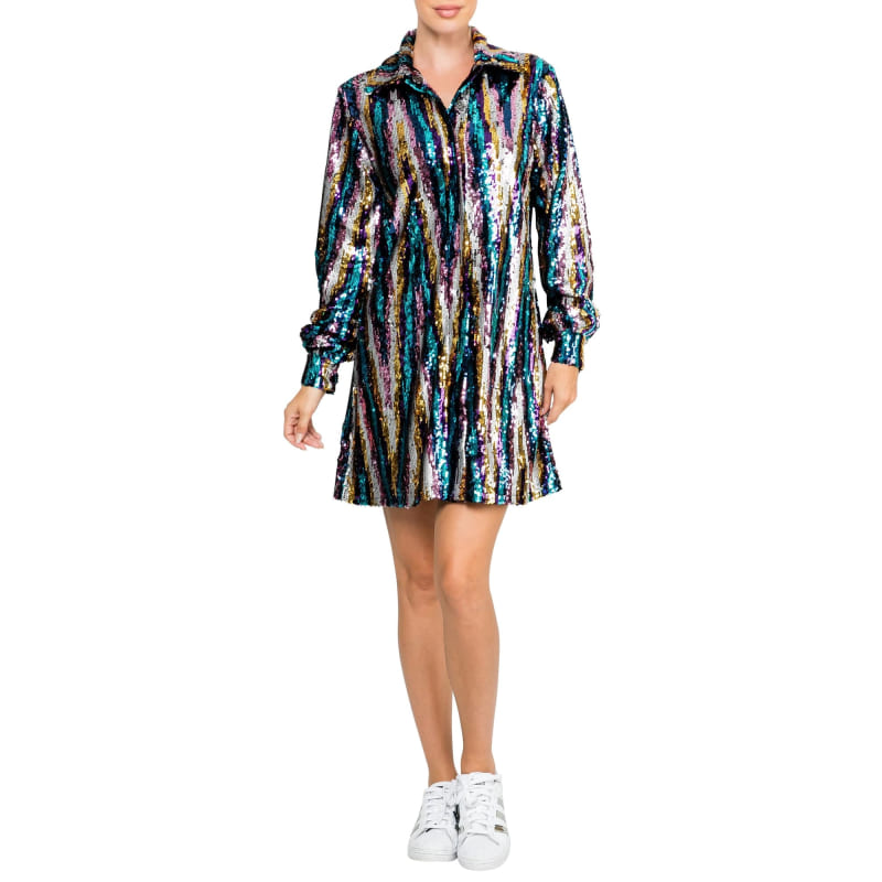 Martini Dress - Rainbow Glitter | Meghan Fabulous | Wolf & Badger