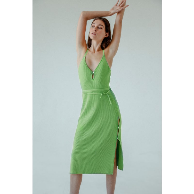 Thumbnail of Naisha Dress In Cactus image