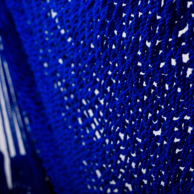 Thumbnail of Cobalt Blue Cotton Hammock Swing image