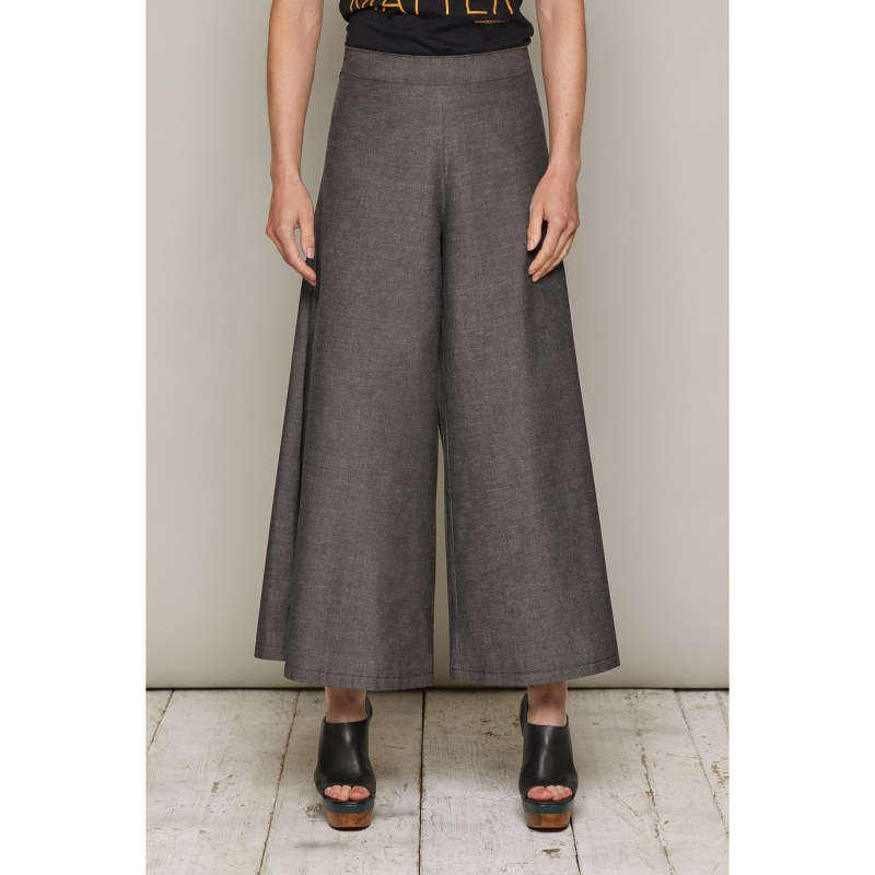 Thumbnail of Gemma Trousers Grey In Organic Cotton image