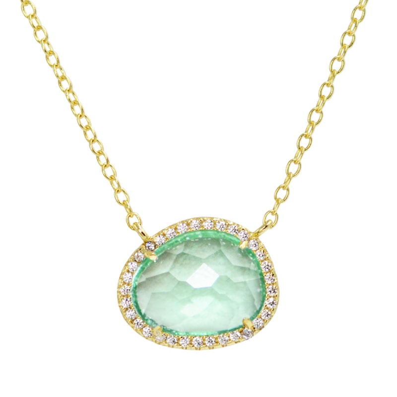 Thumbnail of Kokoto Necklace - Paraiba Green image