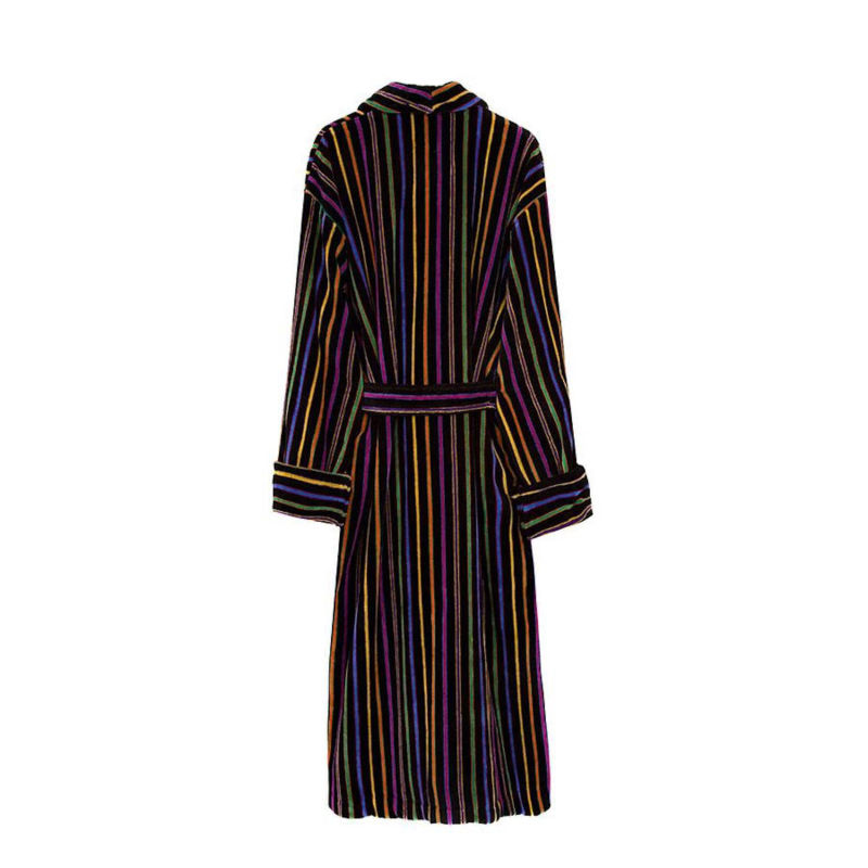 Thumbnail of Men's Dressing Gown Mozart Stripes image