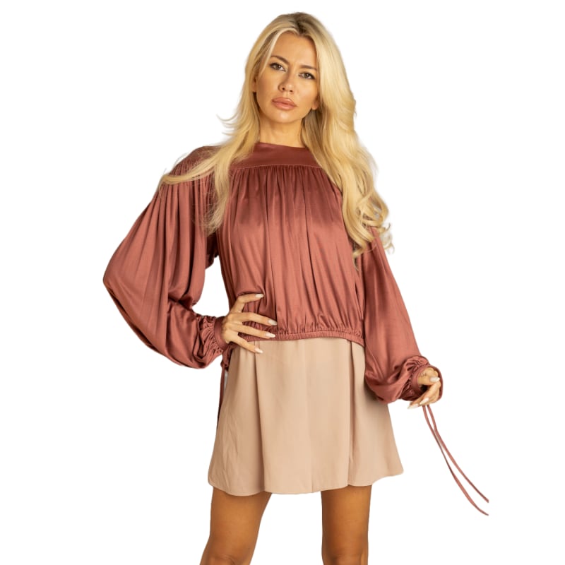 Thumbnail of Hi-Lo Yoke Blouse image