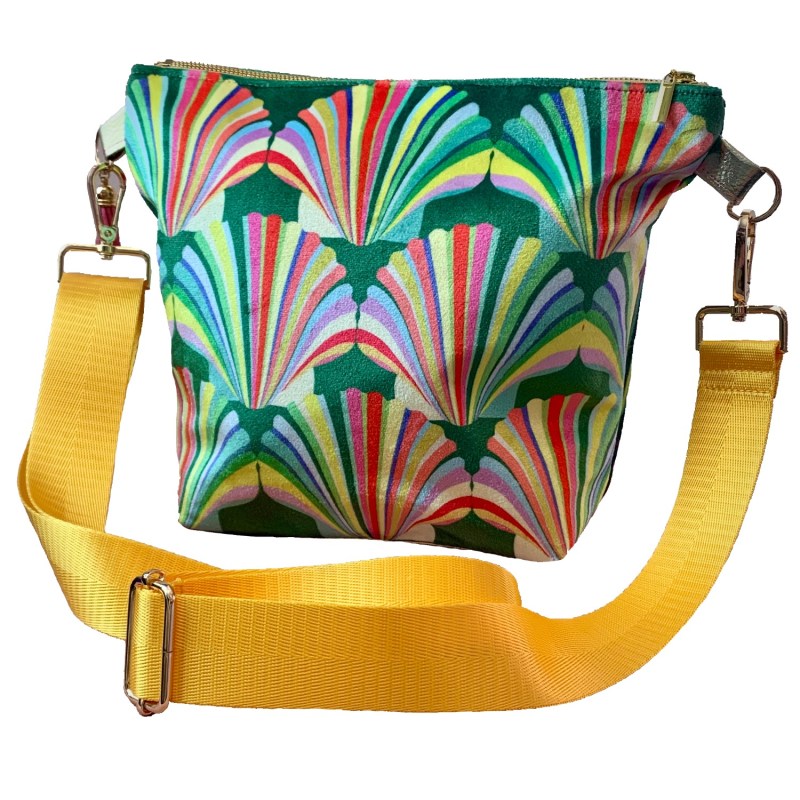 Thumbnail of Rainbow Shell Velvet Handbag image