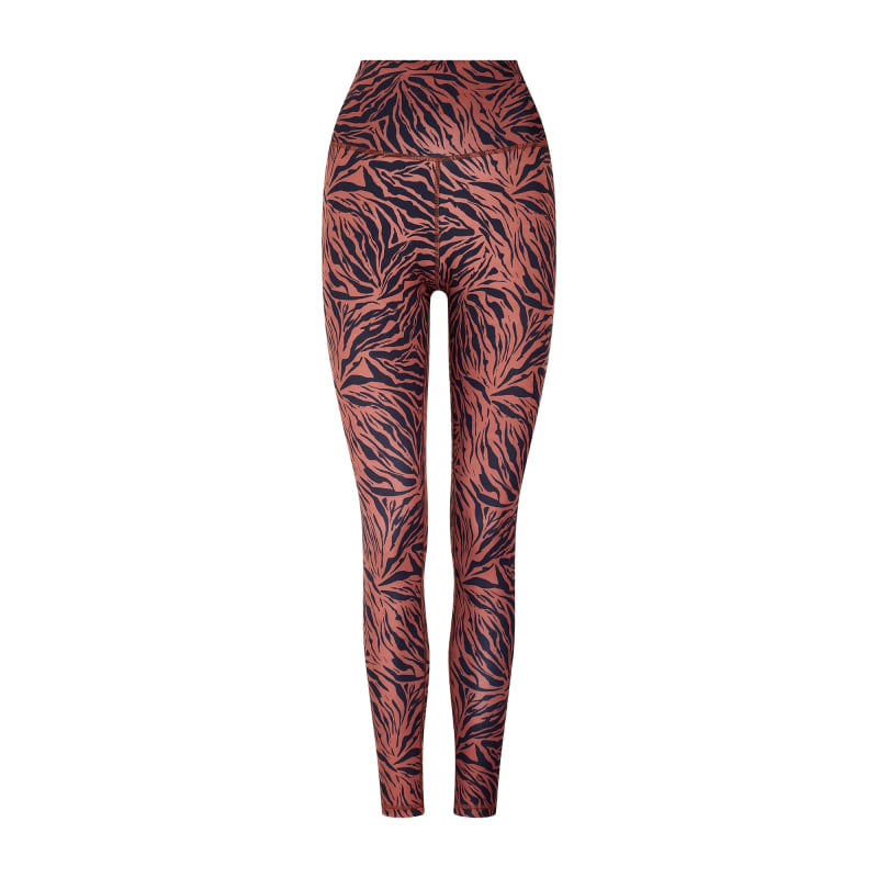 High Waist Leggings in Tiger Print