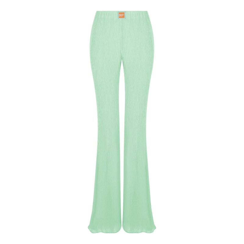 Mint green cheap capris
