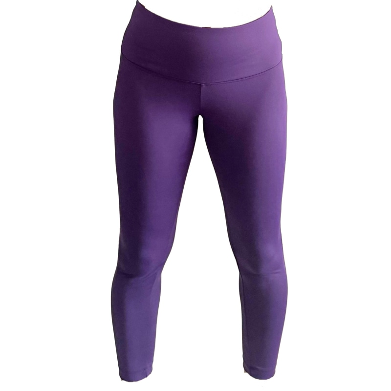 Thumbnail of High Waisted Leggings Above Ankle Length - Grape image