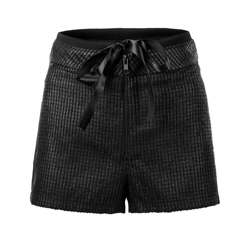 High waisted velvet shorts cheap