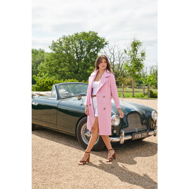 Thumbnail of Highgrove Cashmere Coat Pink image