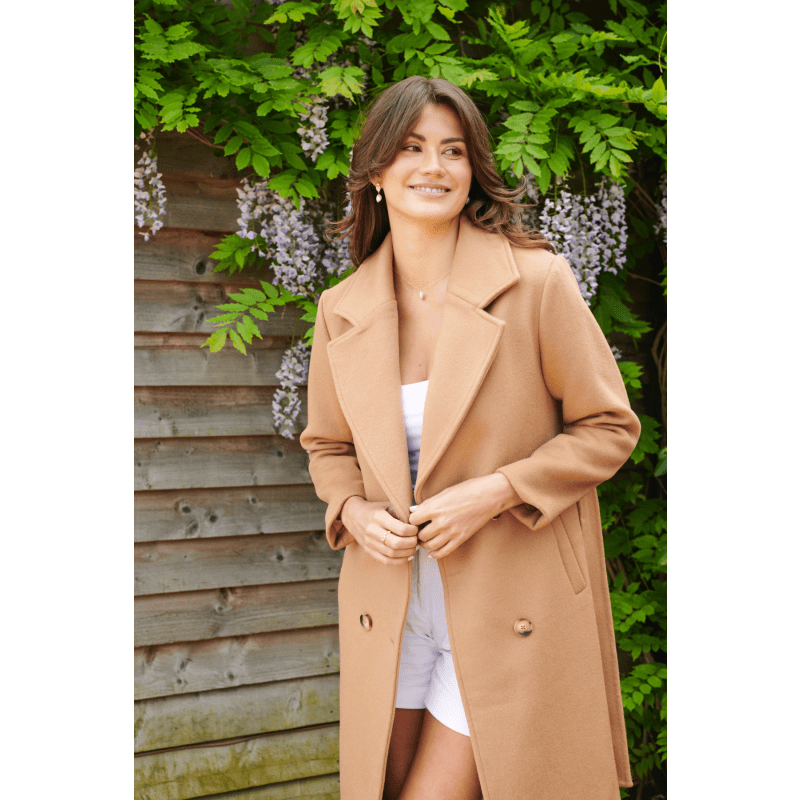 Thumbnail of Highgrove Cashmere Coat Tan image