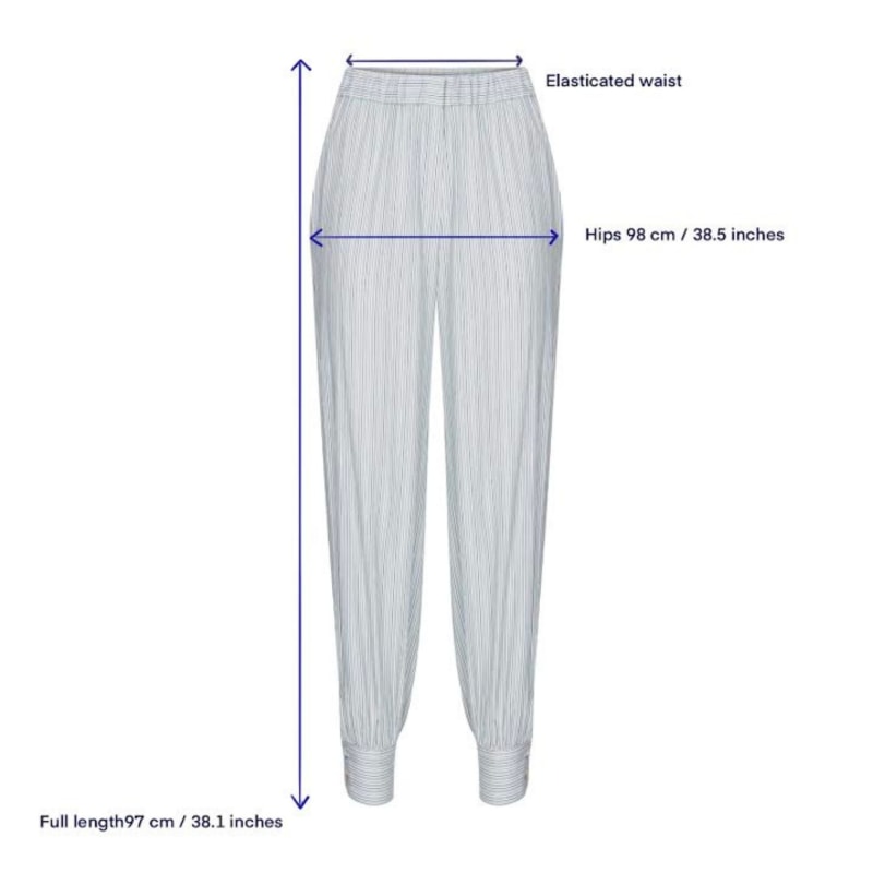 Thumbnail of Maith Buttoned Cuffs Cotton Trousers image