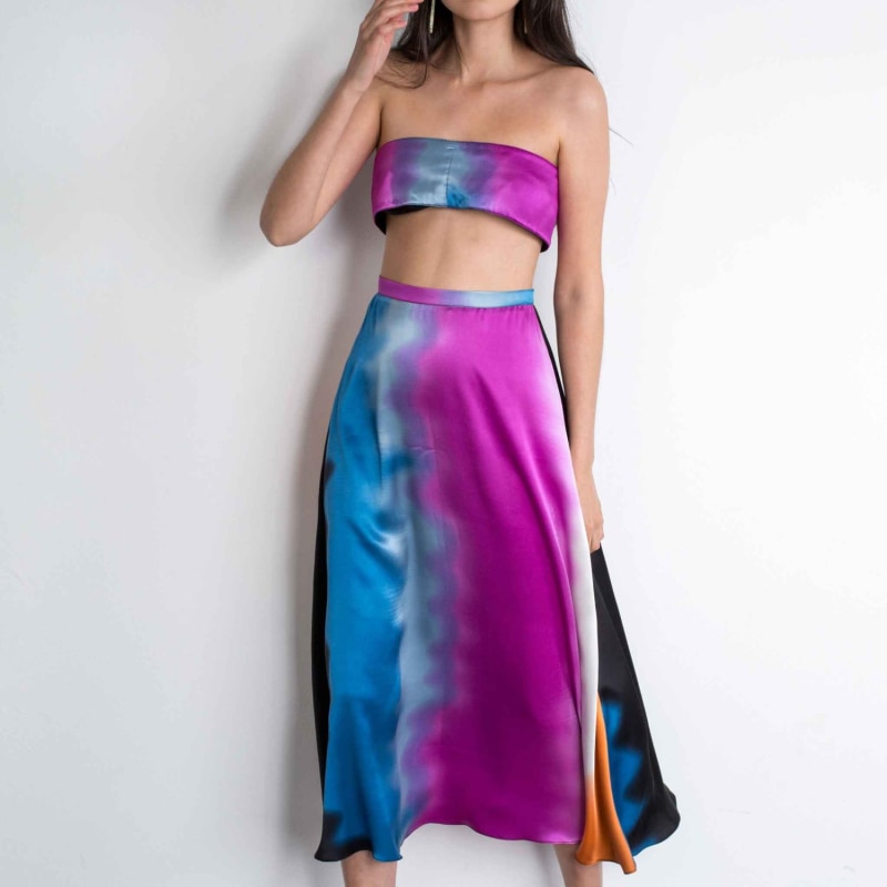 Thumbnail of Luna Silk Skirt image