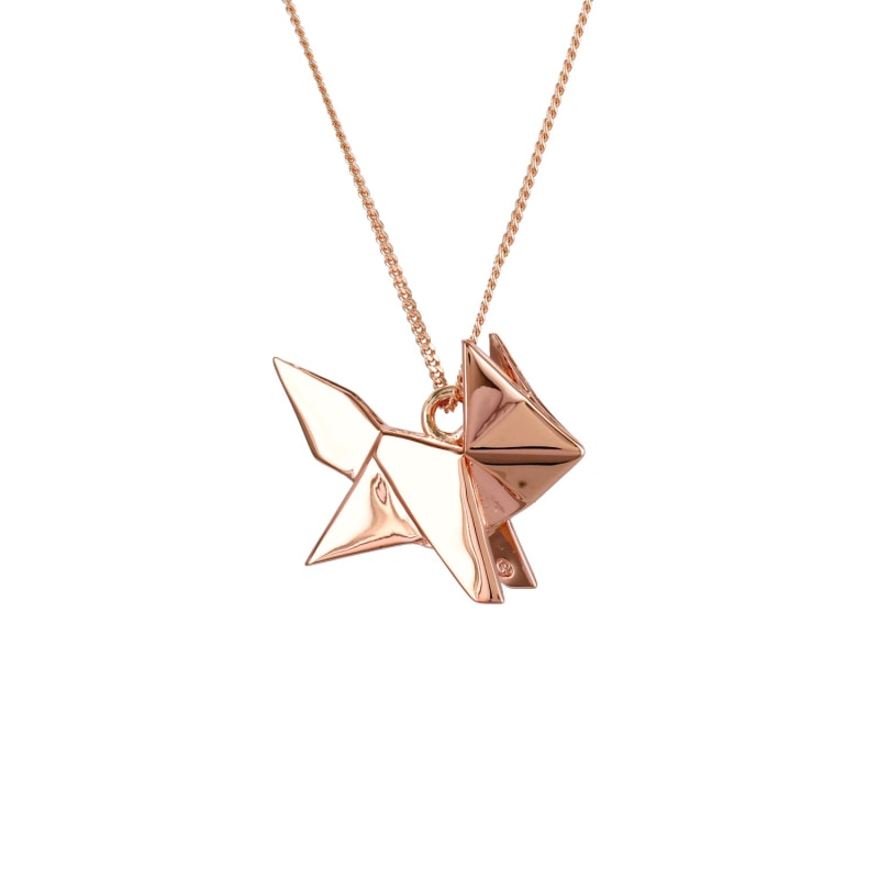 Thumbnail of Fox Necklace Rose Gold image