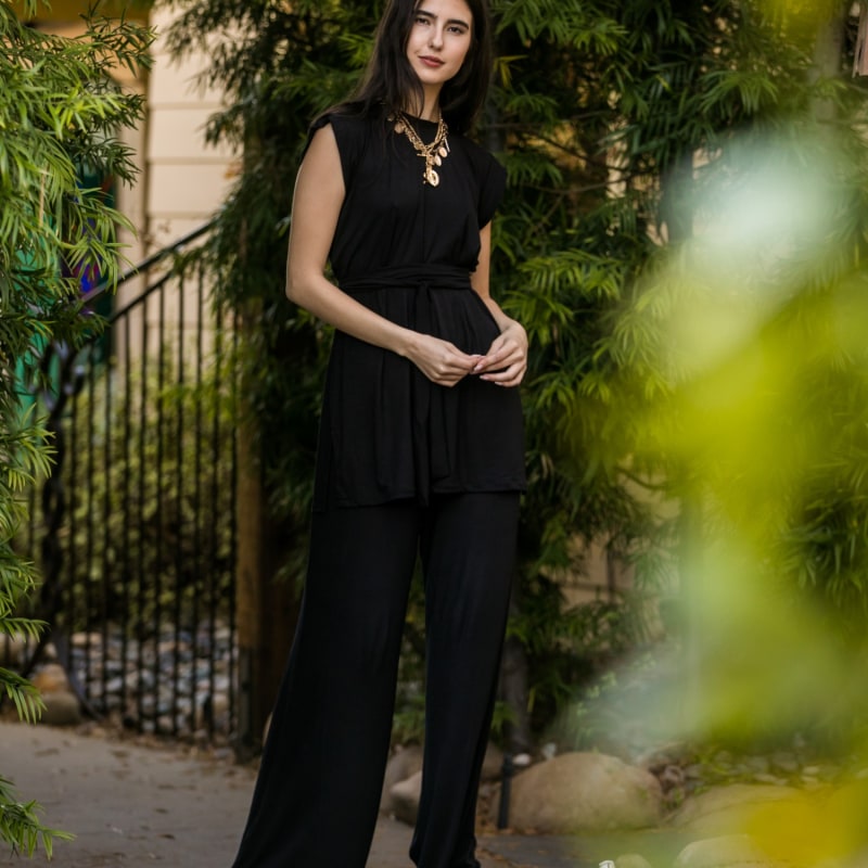 Thumbnail of Black Palazzo Pant image